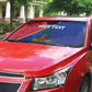 Custom Afro Haiti Football Auto Sun Shade Les Grenadiers