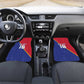 Custom Afro Haiti Football Car Mats Les Grenadiers - African Pride