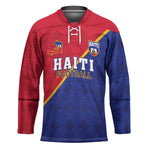 Custom Afro Haiti Football Hockey Jersey Les Grenadiers
