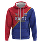 Custom Afro Haiti Football Hoodie Les Grenadiers - African Pride
