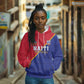 Custom Afro Haiti Football Hoodie Les Grenadiers - African Pride