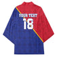 Custom Afro Haiti Football Kimono Les Grenadiers