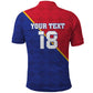 Custom Afro Haiti Football Polo Shirt Les Grenadiers - African Pride