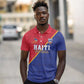 Custom Afro Haiti Football Polo Shirt Les Grenadiers - African Pride