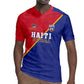 Custom Afro Haiti Football Rugby Jersey Les Grenadiers - African Pride