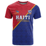 Custom Afro Haiti Football T shirt Les Grenadiers - African Pride