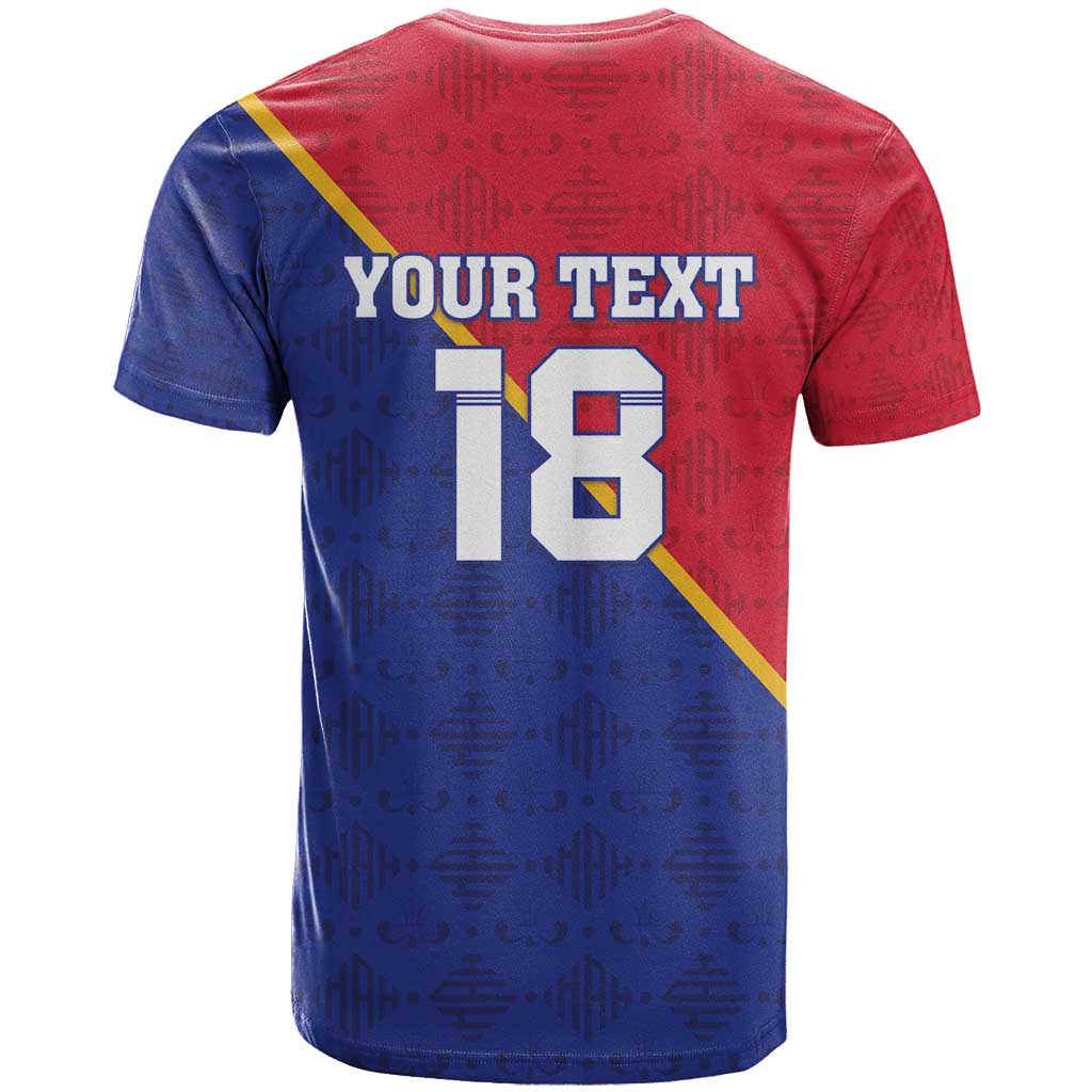 Custom Afro Haiti Football T shirt Les Grenadiers - African Pride