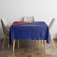 Custom Afro Haiti Football Tablecloth Les Grenadiers - African Pride