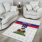 Custom Afro Haiti Football Area Rug Ekip Foutbol Ayiti - African Pride