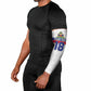 Custom Afro Haiti Football Arm Sleeves Ekip Foutbol Ayiti