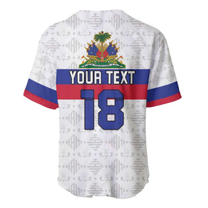 Custom Afro Haiti Football Baseball Jersey Ekip Foutbol Ayiti - African Pride