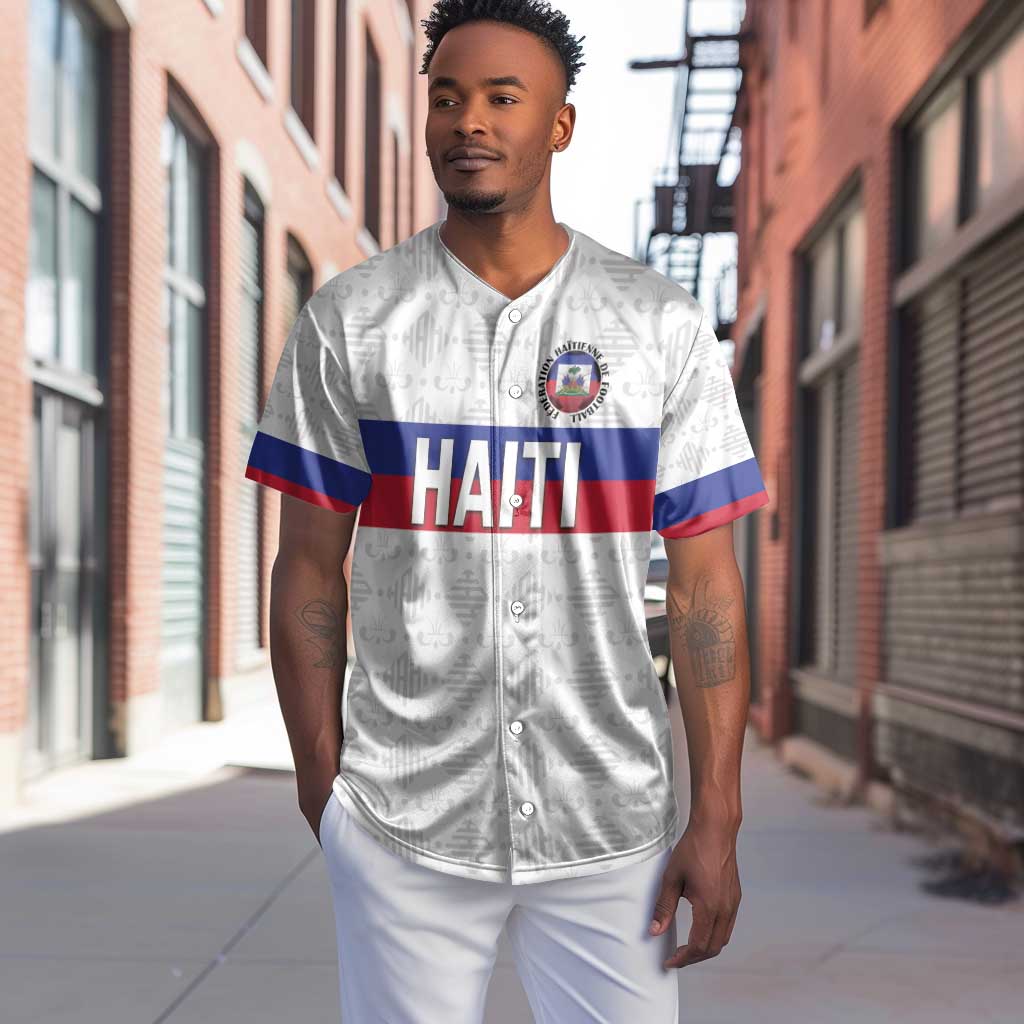 Custom Afro Haiti Football Baseball Jersey Ekip Foutbol Ayiti - African Pride