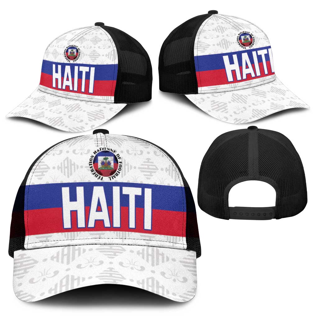 Afro Haiti Football Baseball Net Cap Ekip foutbol Ayiti - African Pride
