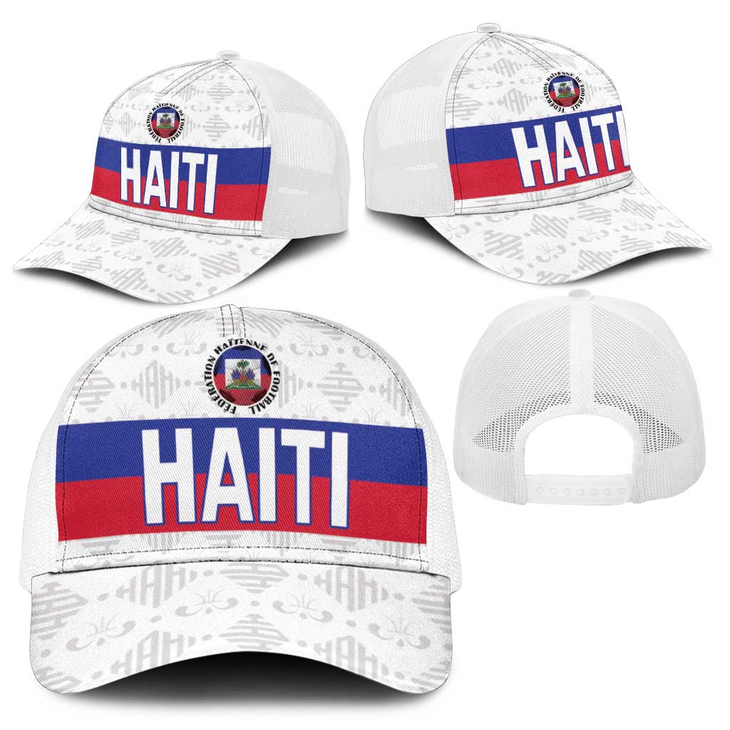 Afro Haiti Football Baseball Net Cap Ekip foutbol Ayiti - African Pride