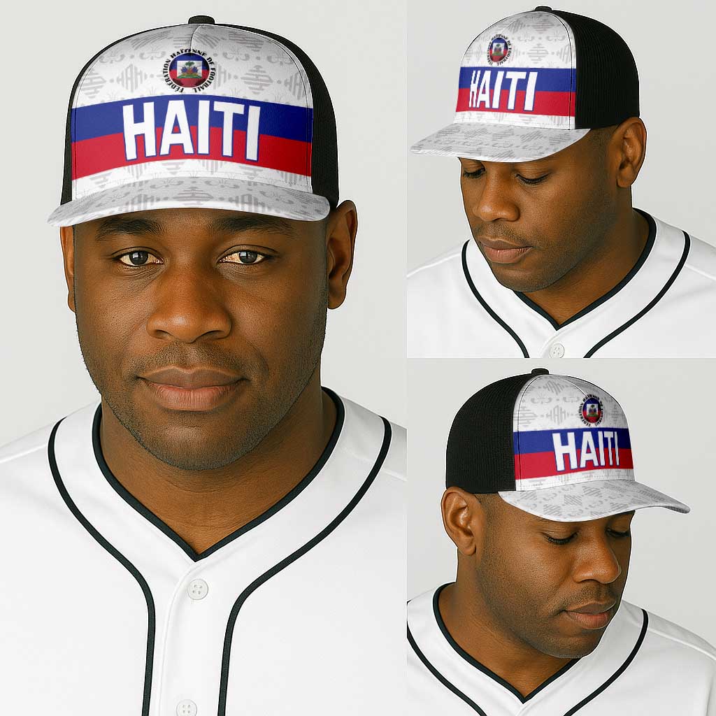 Afro Haiti Football Baseball Net Cap Ekip foutbol Ayiti - African Pride