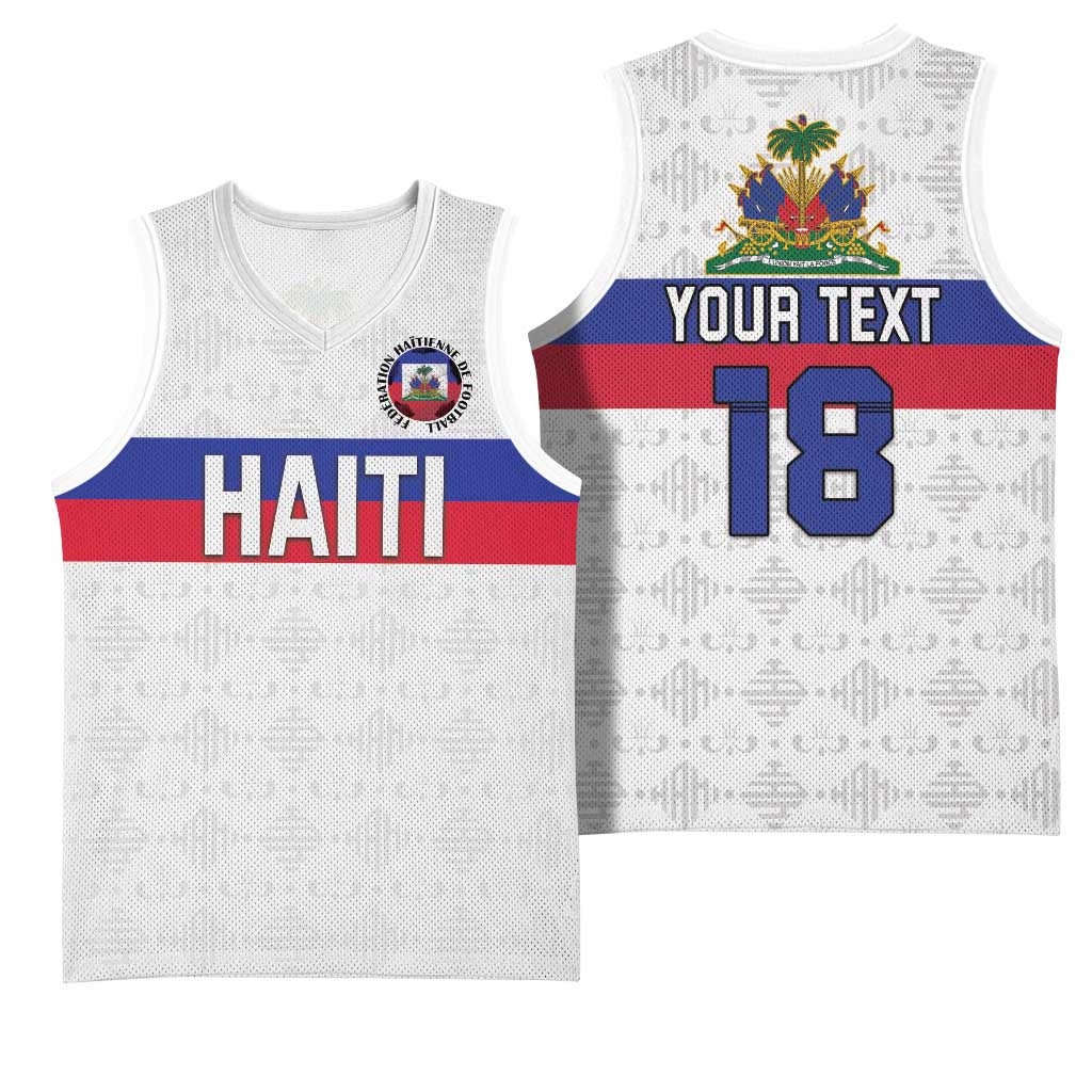 Custom Afro Haiti Football Basketball Jersey Ekip Foutbol Ayiti - African Pride