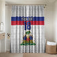 Custom Afro Haiti Football Bathroom Set Ekip Foutbol Ayiti