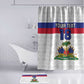 Custom Afro Haiti Football Bathroom Set Ekip Foutbol Ayiti