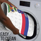 Custom Afro Haiti Football Bathroom Set Ekip Foutbol Ayiti