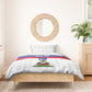 Custom Afro Haiti Football Bedding Set Ekip Foutbol Ayiti - African Pride