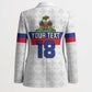 Custom Afro Haiti Football Blazer Ekip Foutbol Ayiti