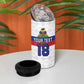 Custom Afro Haiti Football 4 in 1 Can Cooler Tumbler Ekip Foutbol Ayiti - African Pride