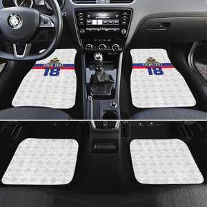 Custom Afro Haiti Football Car Mats Ekip Foutbol Ayiti - African Pride