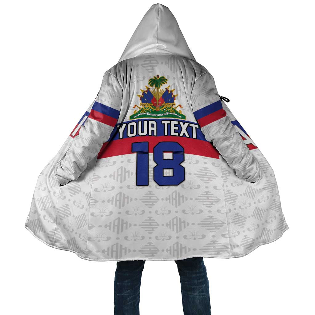 Custom Afro Haiti Football Cloak Ekip Foutbol Ayiti
