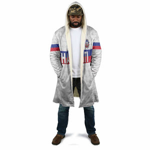 Custom Afro Haiti Football Cloak Ekip Foutbol Ayiti