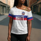 Custom Afro Haiti Football Cross Shoulder Shirt Ekip Foutbol Ayiti