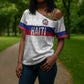 Custom Afro Haiti Football Cross Shoulder Shirt Ekip Foutbol Ayiti