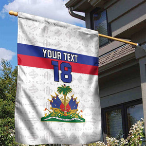 Custom Afro Haiti Football Garden Flag Ekip Foutbol Ayiti - African Pride