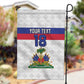 Custom Afro Haiti Football Garden Flag Ekip Foutbol Ayiti - African Pride