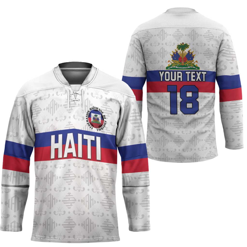 Custom Afro Haiti Football Hockey Jersey Ekip Foutbol Ayiti