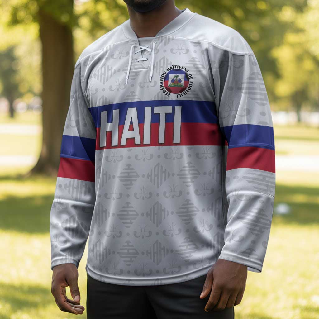 Custom Afro Haiti Football Hockey Jersey Ekip Foutbol Ayiti