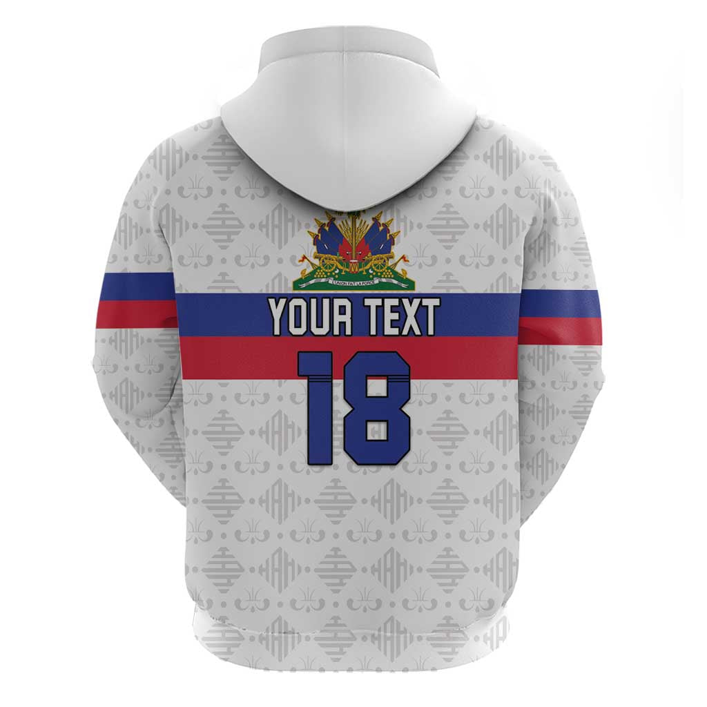 Custom Afro Haiti Football Hoodie Ekip Foutbol Ayiti - African Pride