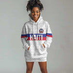 Custom Afro Haiti Football Hoodie Dress Ekip Foutbol Ayiti - African Pride