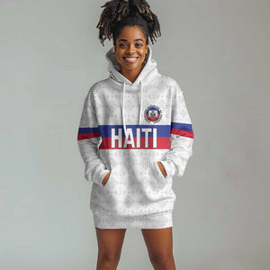 Custom Afro Haiti Football Hoodie Dress Ekip Foutbol Ayiti - African Pride