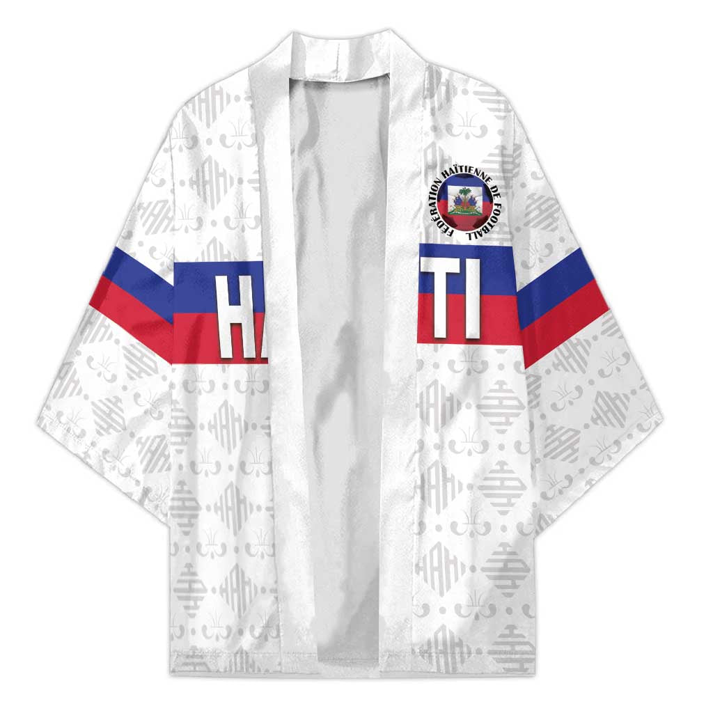 Custom Afro Haiti Football Kimono Ekip Foutbol Ayiti