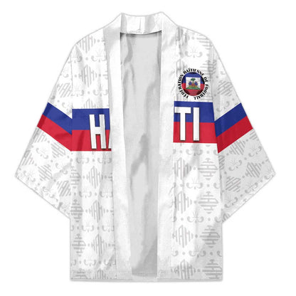 Custom Afro Haiti Football Kimono Ekip Foutbol Ayiti