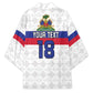 Custom Afro Haiti Football Kimono Ekip Foutbol Ayiti