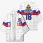 Custom Afro Haiti Football Kimono Ekip Foutbol Ayiti