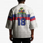 Custom Afro Haiti Football Kimono Ekip Foutbol Ayiti
