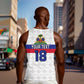 Custom Afro Haiti Football Men Tank Top Ekip Foutbol Ayiti - African Pride