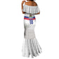 Custom Afro Haiti Football Mermaid Dress Ekip Foutbol Ayiti - African Pride