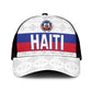 Afro Haiti Football Mesh Trucker Cap Ekip foutbol Ayiti - African Pride