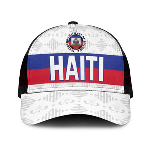 Afro Haiti Football Mesh Trucker Cap Ekip foutbol Ayiti - African Pride