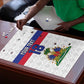 Custom Afro Haiti Football Puzzle Ekip Foutbol Ayiti