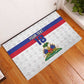 Custom Afro Haiti Football Rubber Doormat Ekip Foutbol Ayiti - African Pride