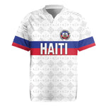 Custom Afro Haiti Football Rugby Jersey Ekip Foutbol Ayiti - African Pride